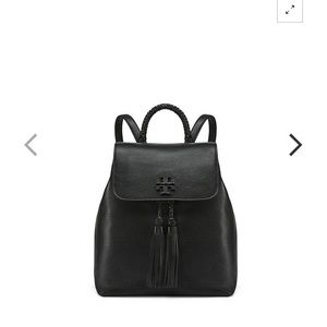 Tory Burch black backpack